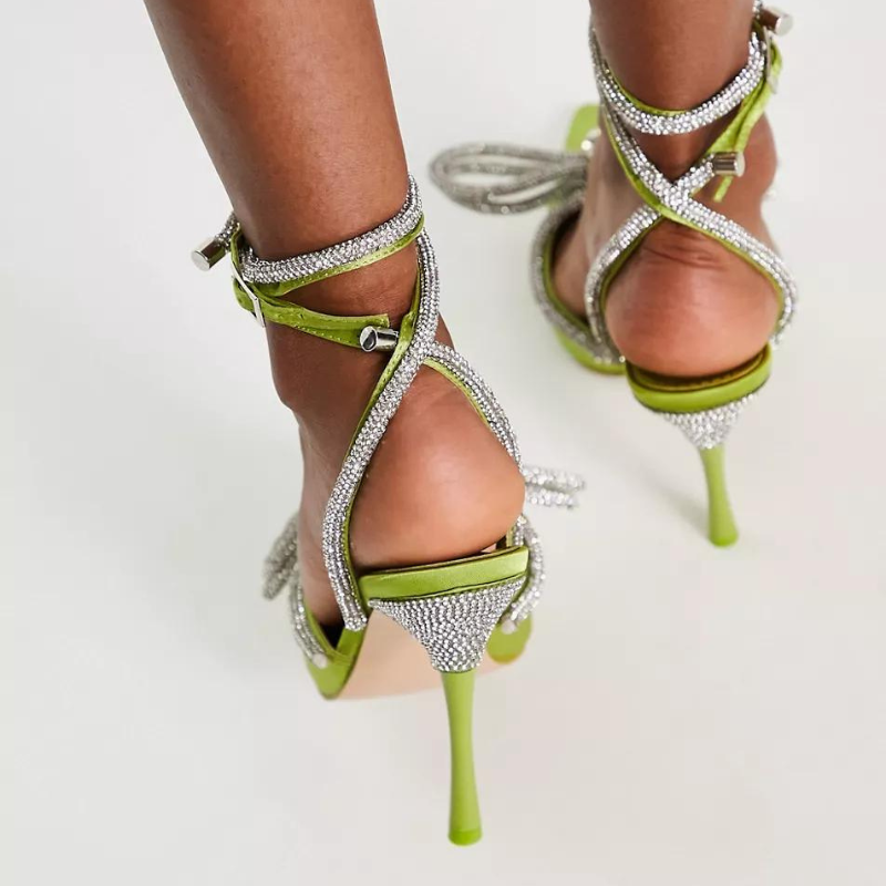 Arianna Glitter Heels