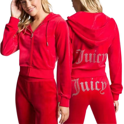 Velour Juicy Sweatsuit Set