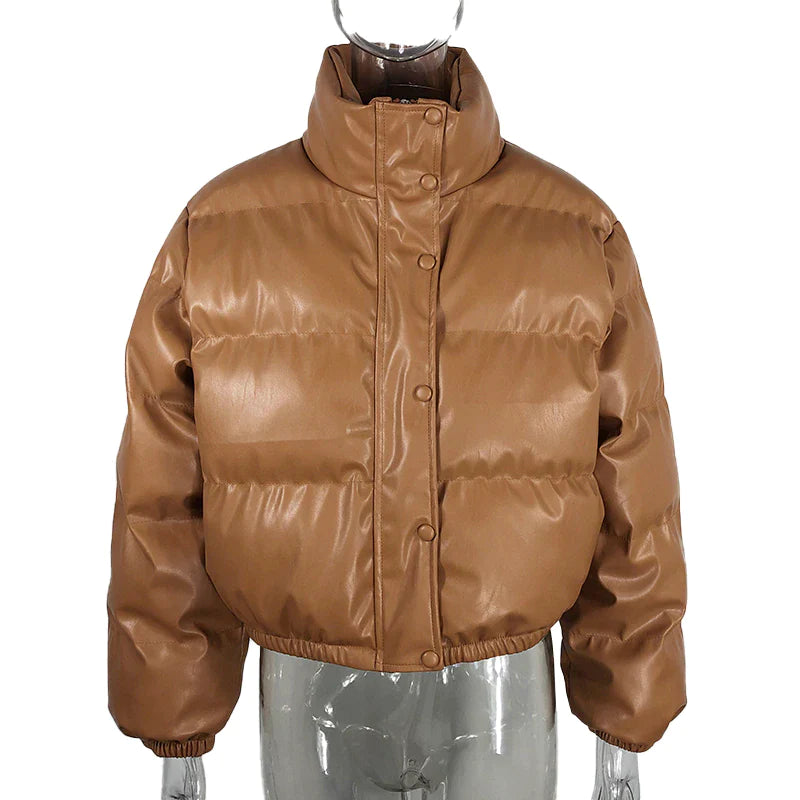 Jennie Leather Coat