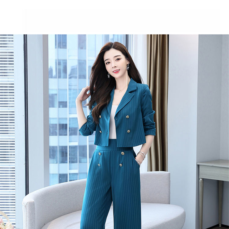 Zoey Elegant Striped Suits